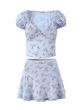 Mindy Top & Skirt Set